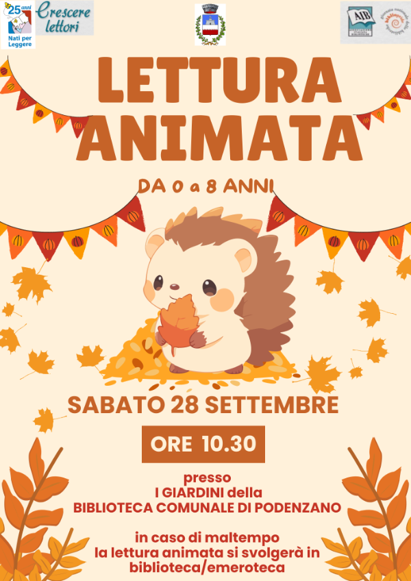 locandina lettura animata