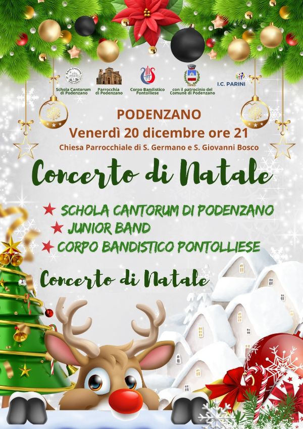 Locandina concerto di Natale